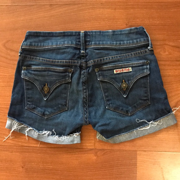 Hudson Jeans Pants - Hudson cropped denim shorts